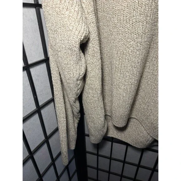 VTG 90s Eddie Bauer Button Knit 100% Cotton Pullover Sweater XXL Made in the USA - Picture 4 of 8